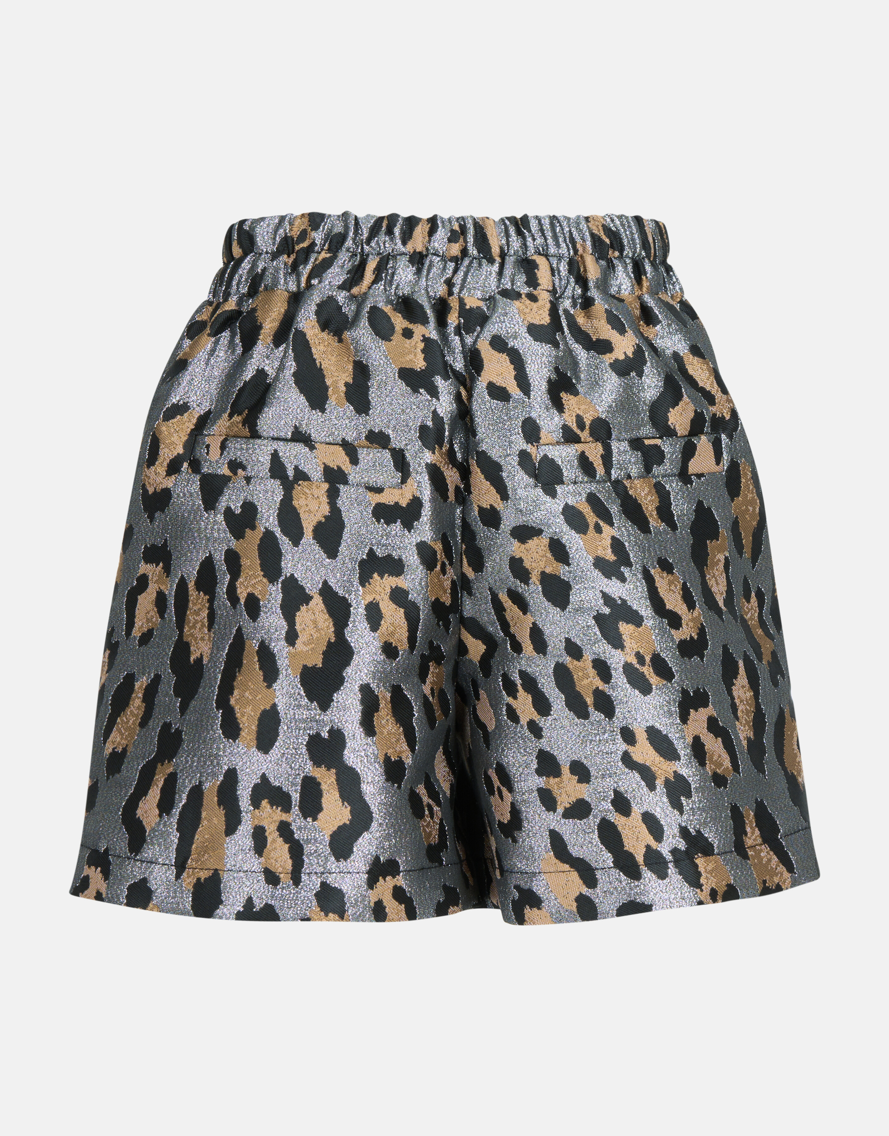 Shorts mit Leopardenmuster Silber SHOEBY GIRLS