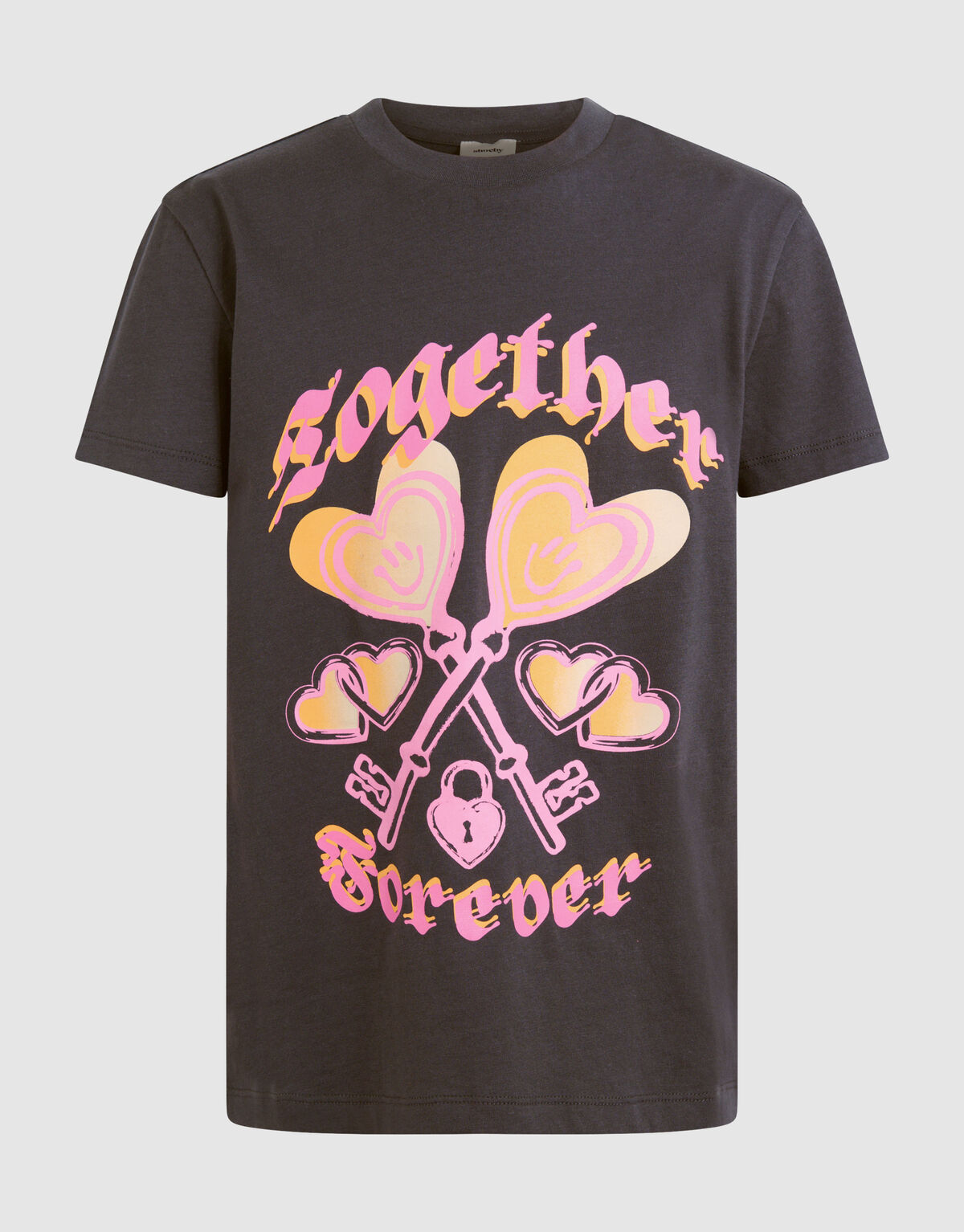 Together Artwork T-shirt Dunkelgrau SHOEBY GIRLS