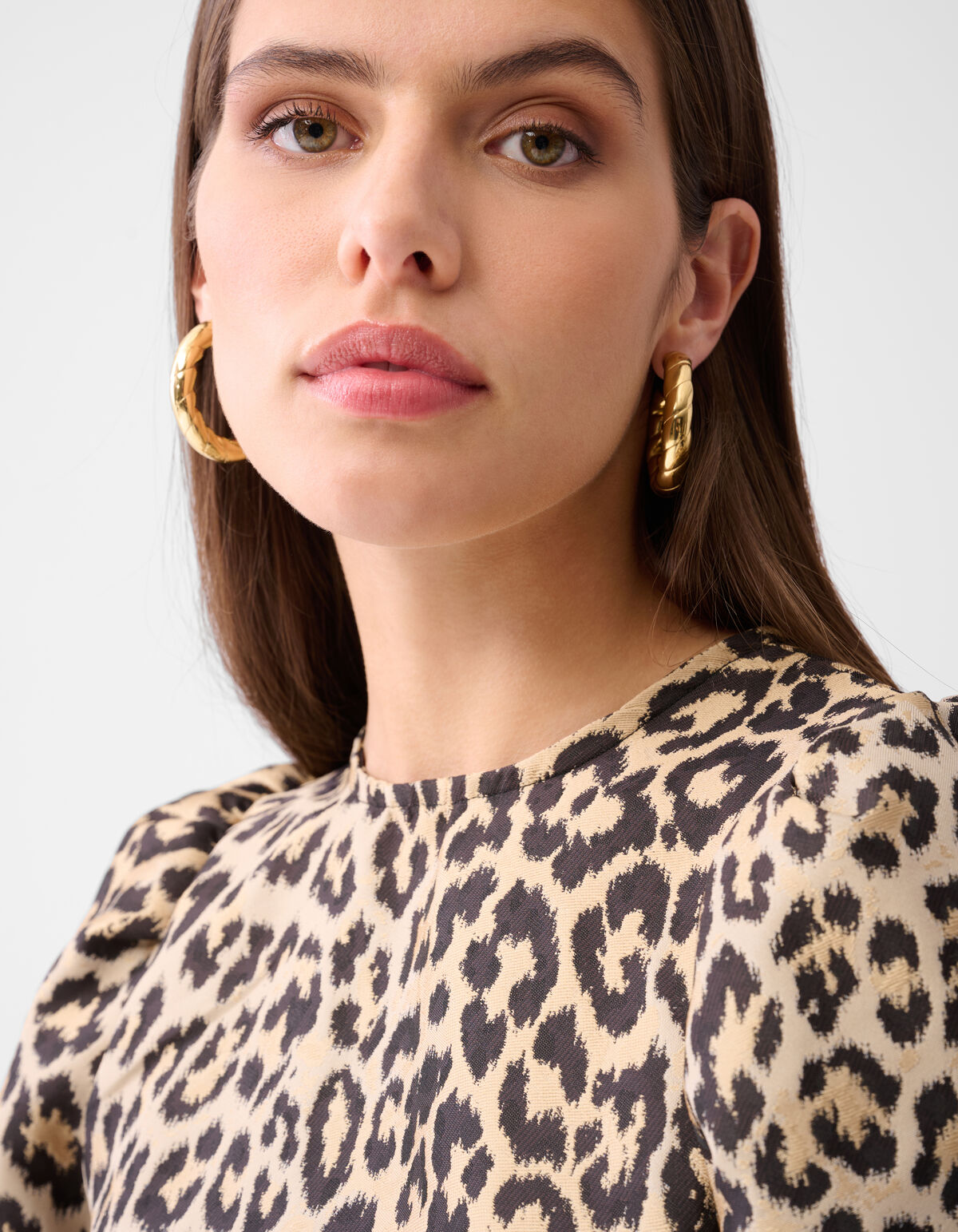 Leoparden-Minikleid Braun SHOEBY WOMEN