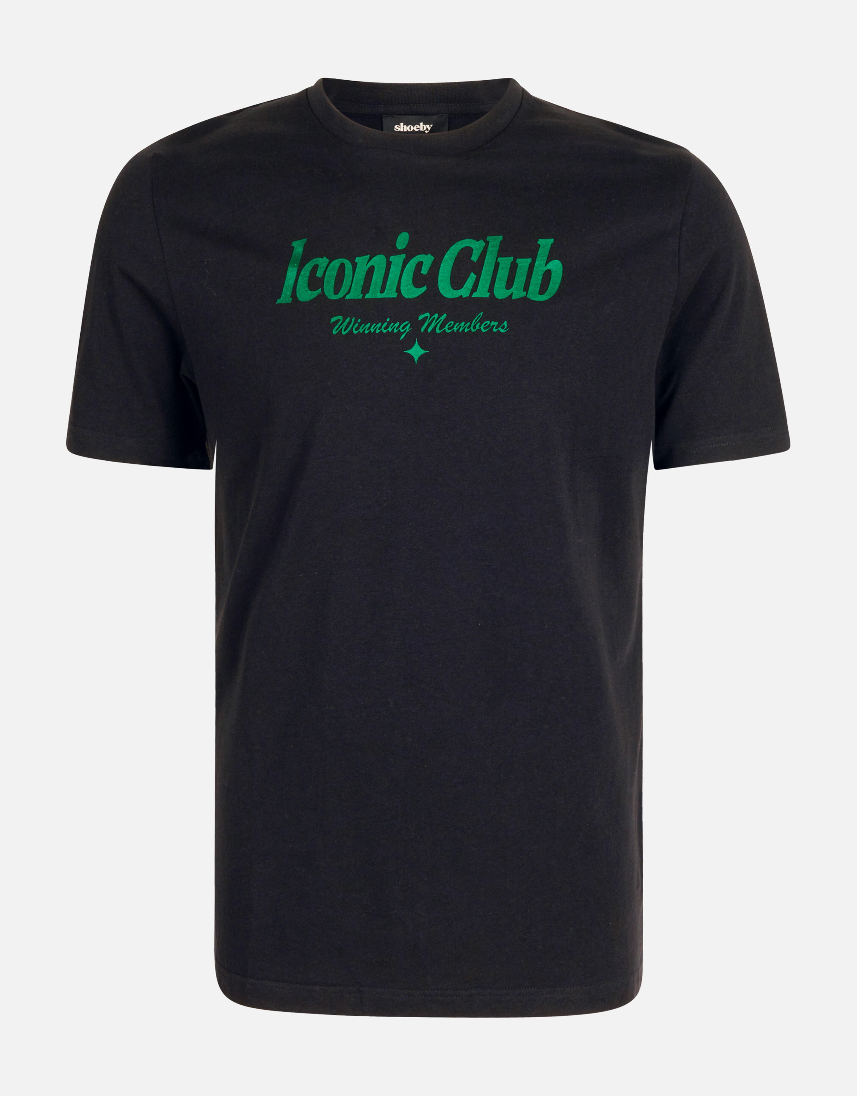Print-T-Shirt Schwarz SHOEBY MEN