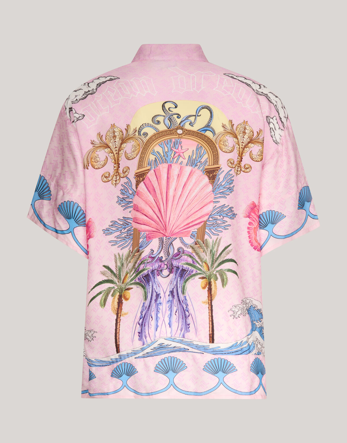 Bedruckte Bluse Light Pink SHOEBY WOMEN