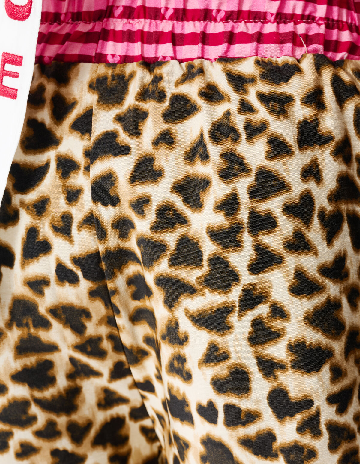 Mix Leopard Shorts Hellbraun SHOEBY GIRLS