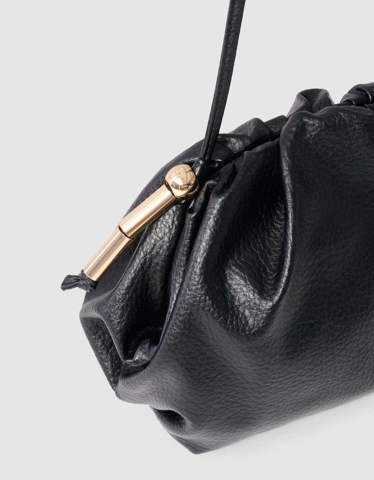 Vegane Leder-Clutch Schwarz SHOEBY ACCESSOIRES