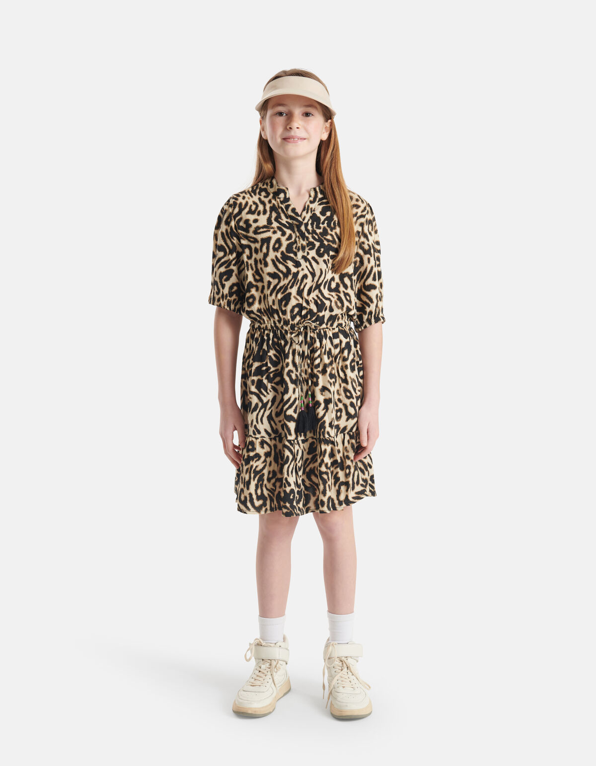 Leopardenkleid Braun SHOEBY GIRLS