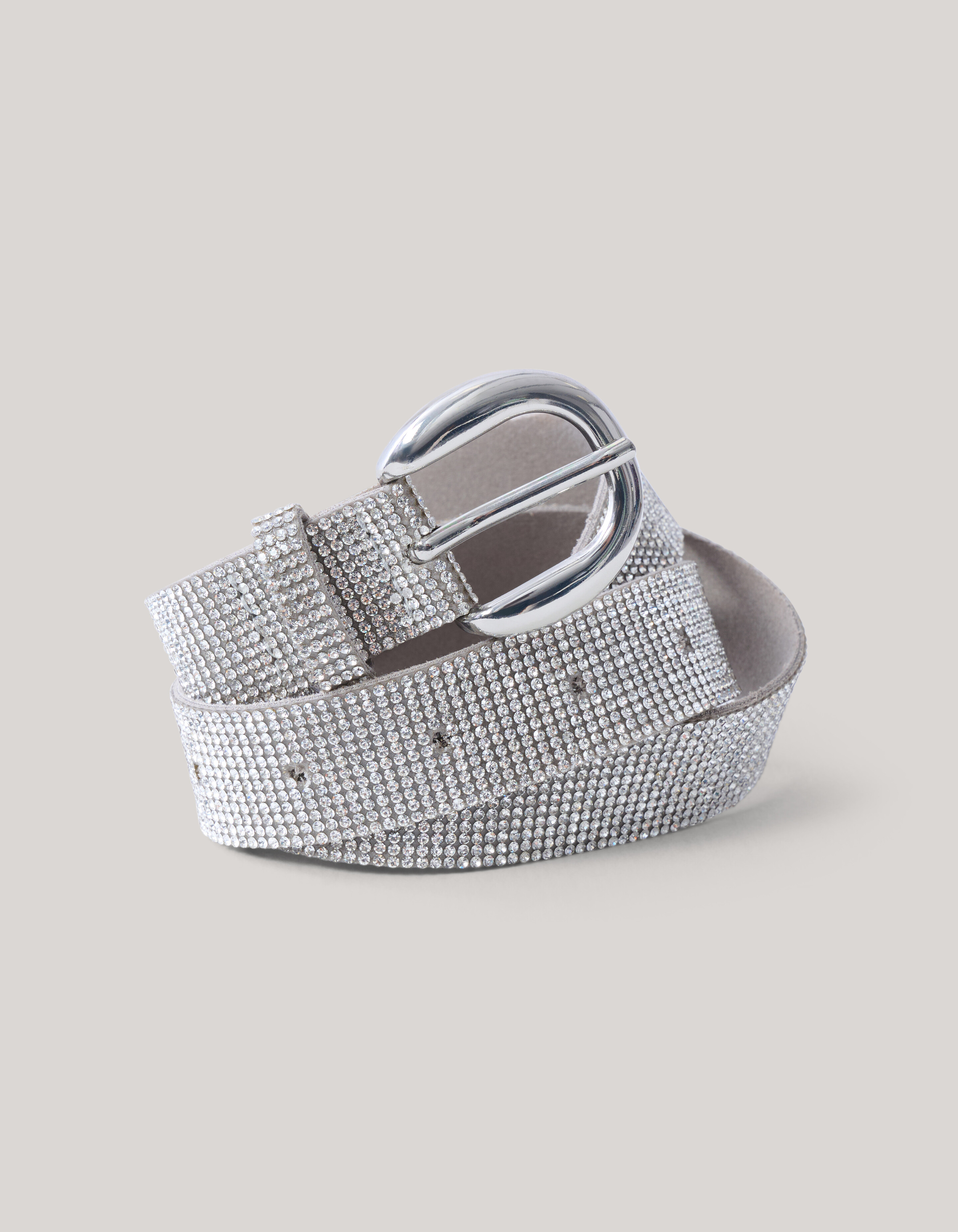 Strassgürtel Silber SHOEBY ACCESSOIRES
