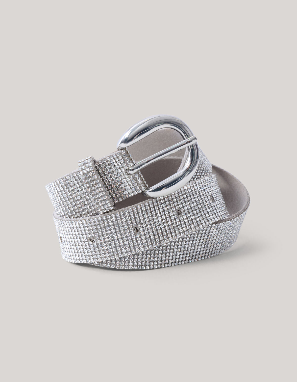 Strassgürtel Silber SHOEBY ACCESSOIRES