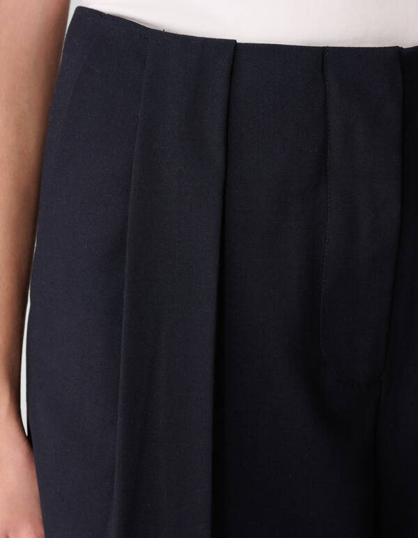 Plissierte Hose Dunkelblau Von Lonneke SHOEBY WOMEN