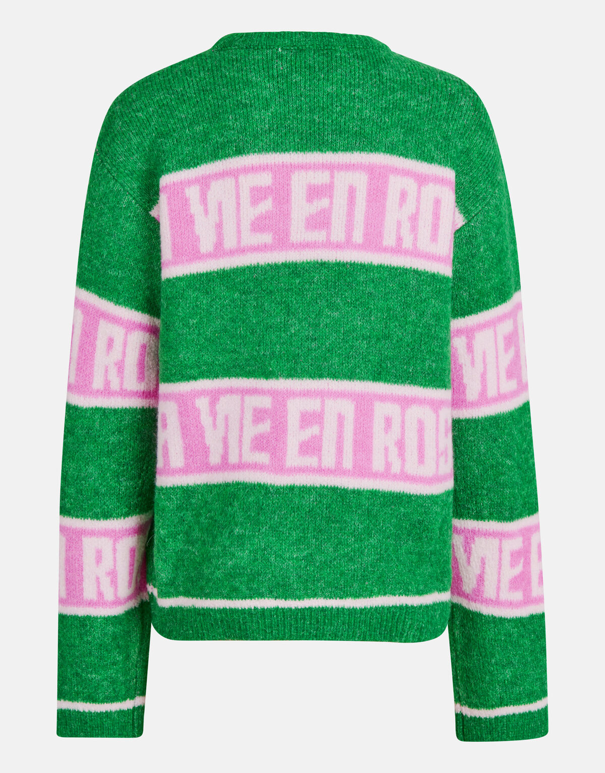 Gestreifter Pullover Grün SHOEBY GIRLS