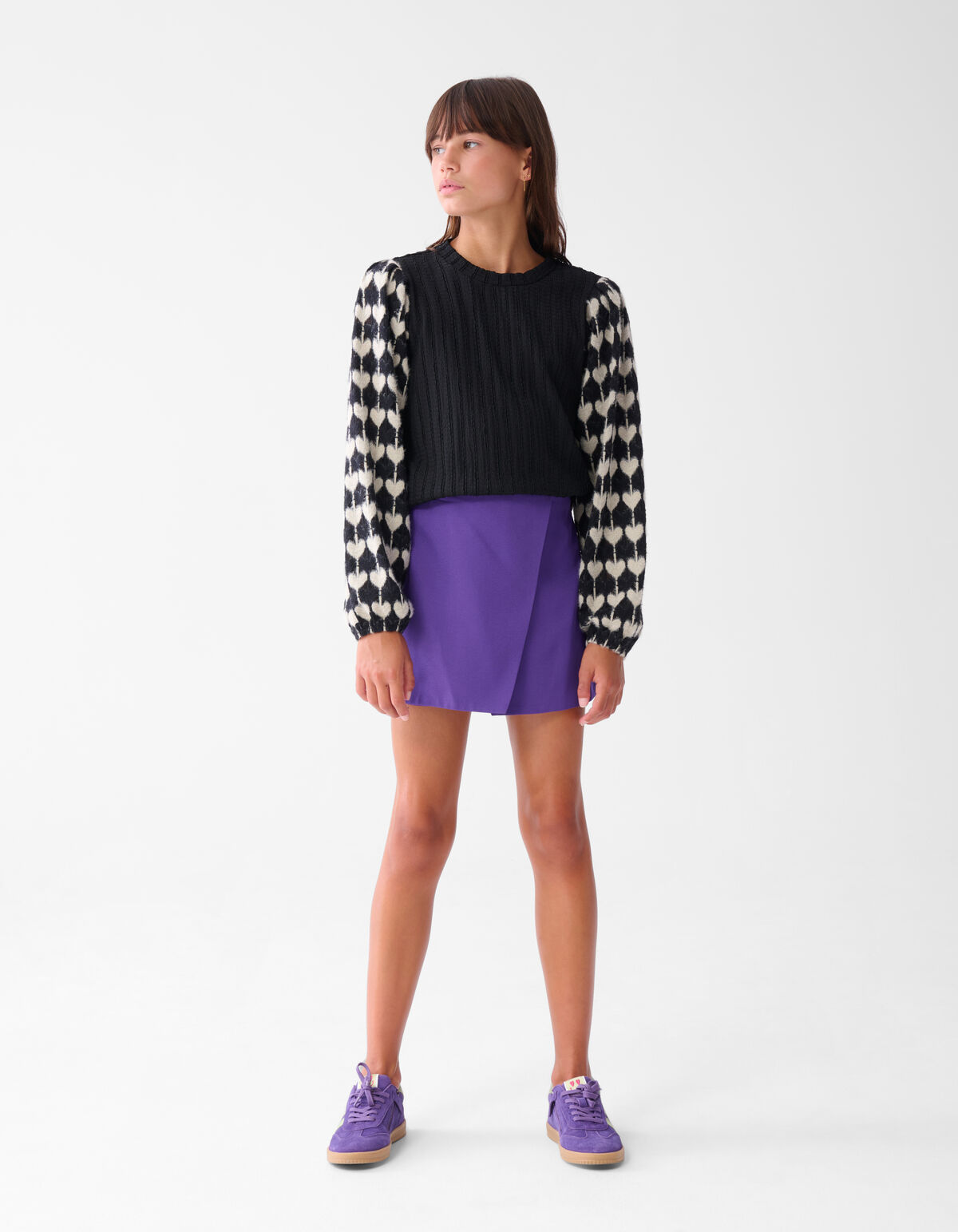 Revers Skort Lila SHOEBY GIRLS