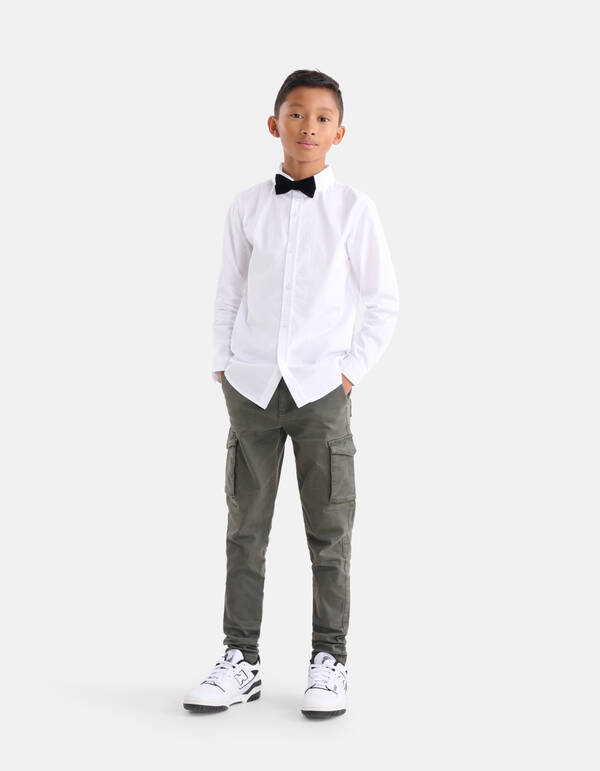 Basic Shirt Weiß SHOEBY BOYS