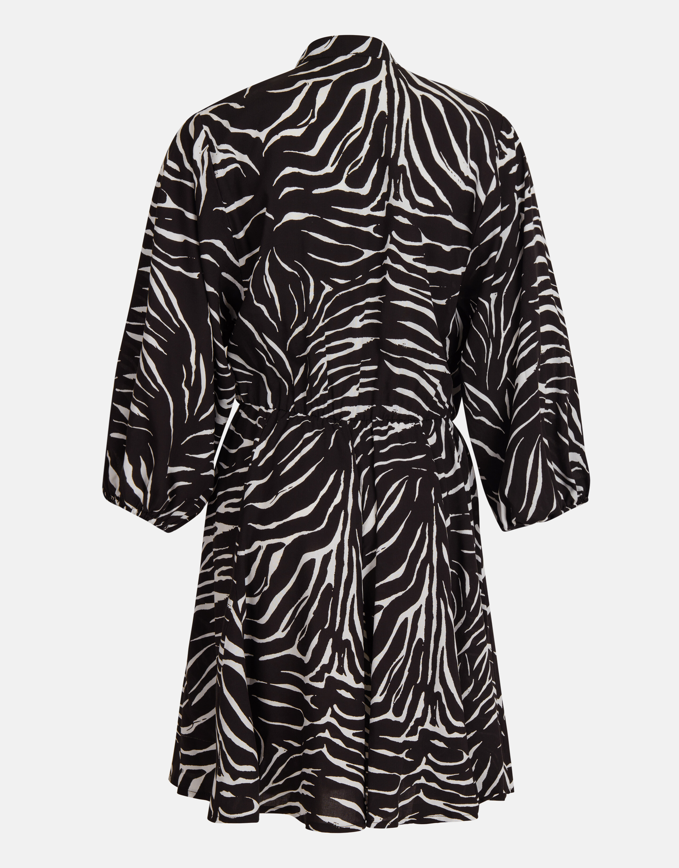 Zebra Print Kleid Schwarz/Weiß SHOEBY WOMEN