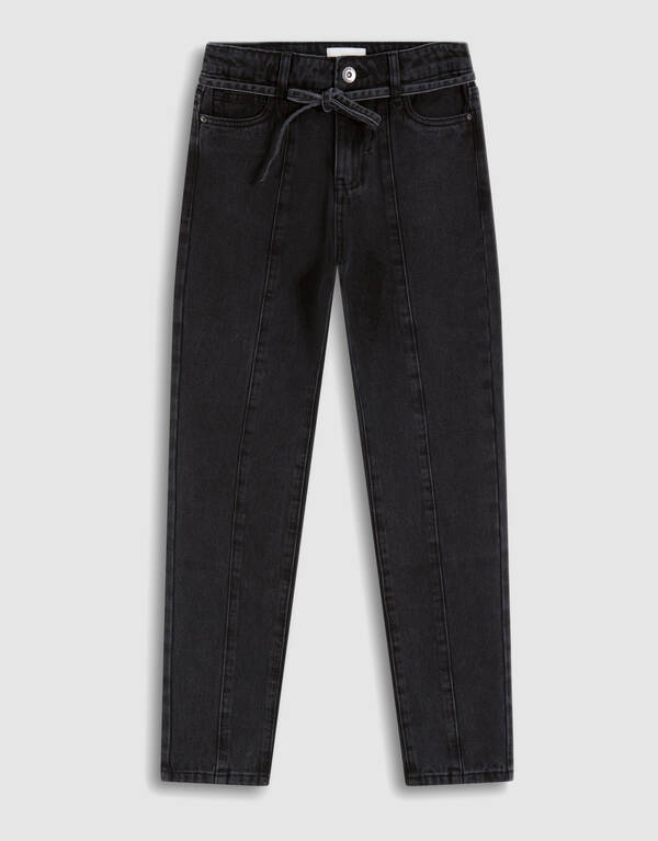 Mom Jeans Schwarz SHOEBY GIRLS