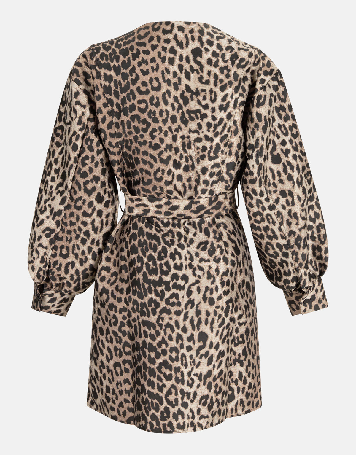 Leopard-Jacquard-Kleid Braun SHOEBY WOMEN