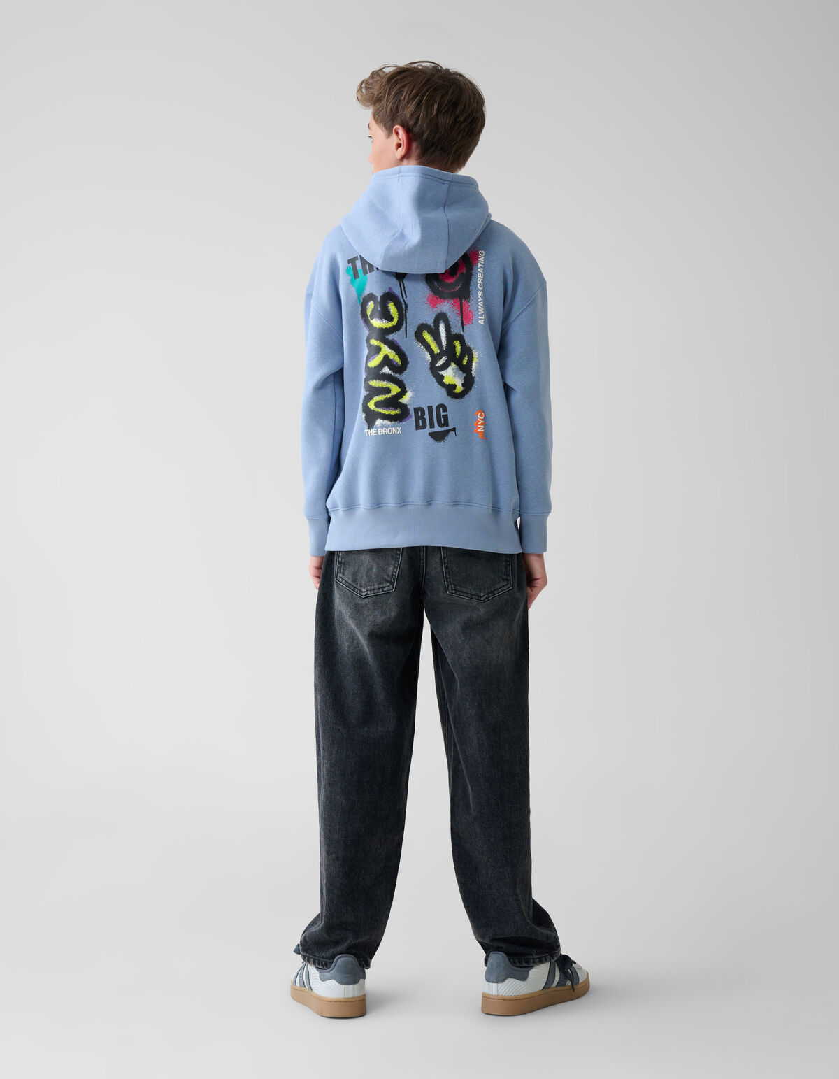 Create Hoodie Blau SHOEBY BOYS