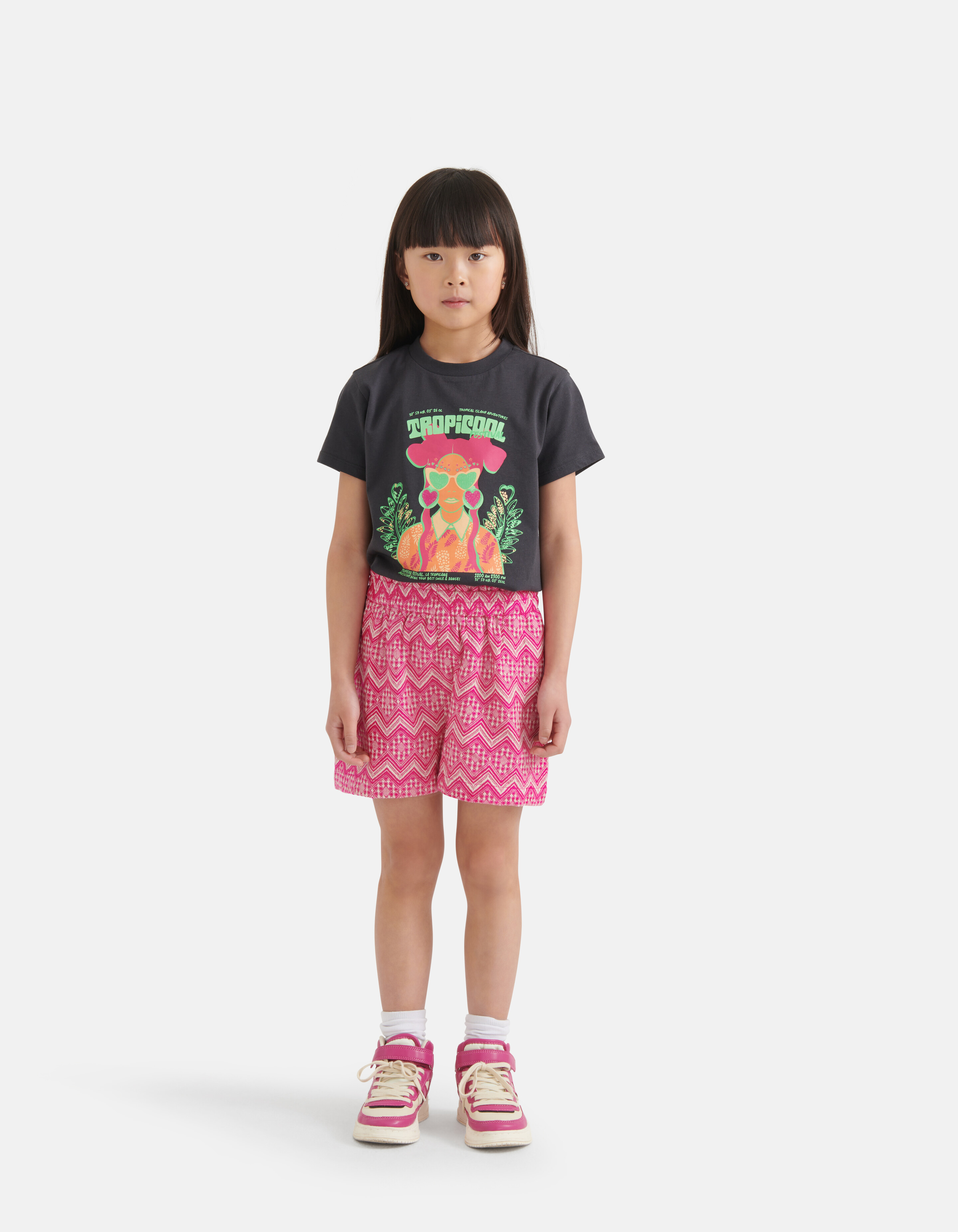 Bedruckte Shorts Rosa SHOEBY GIRLS