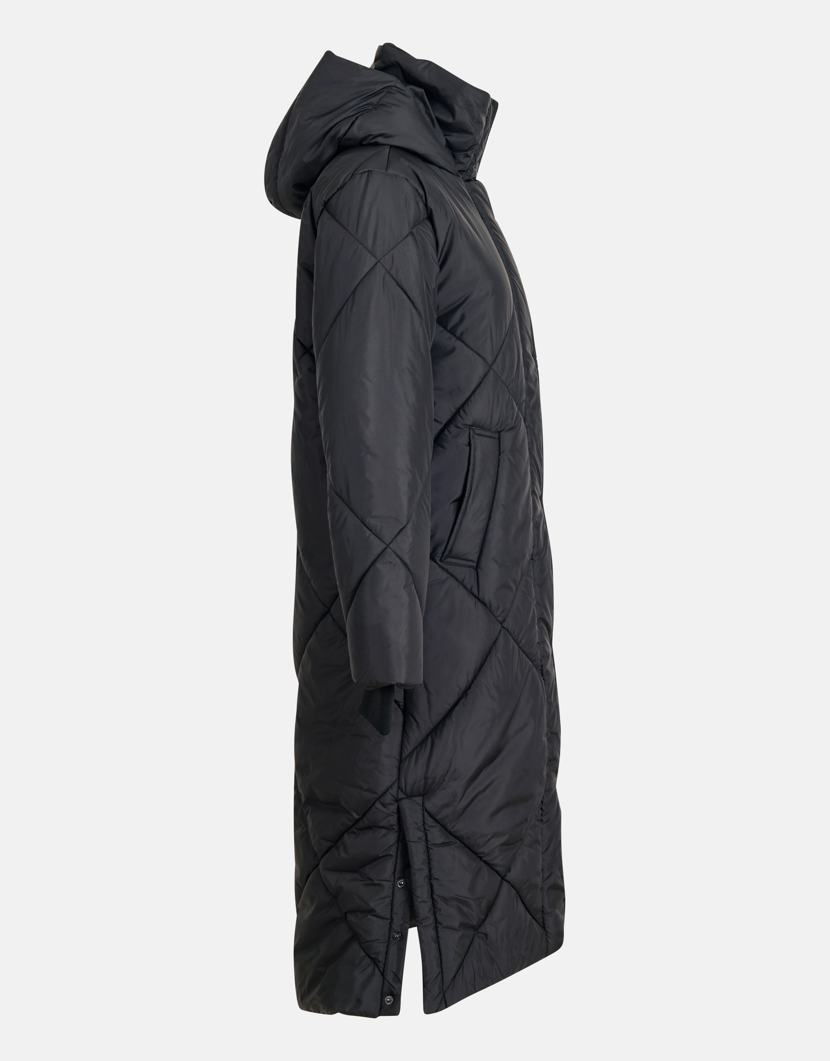 Lange Pufferjacke Schwarz SHOEBY WOMEN