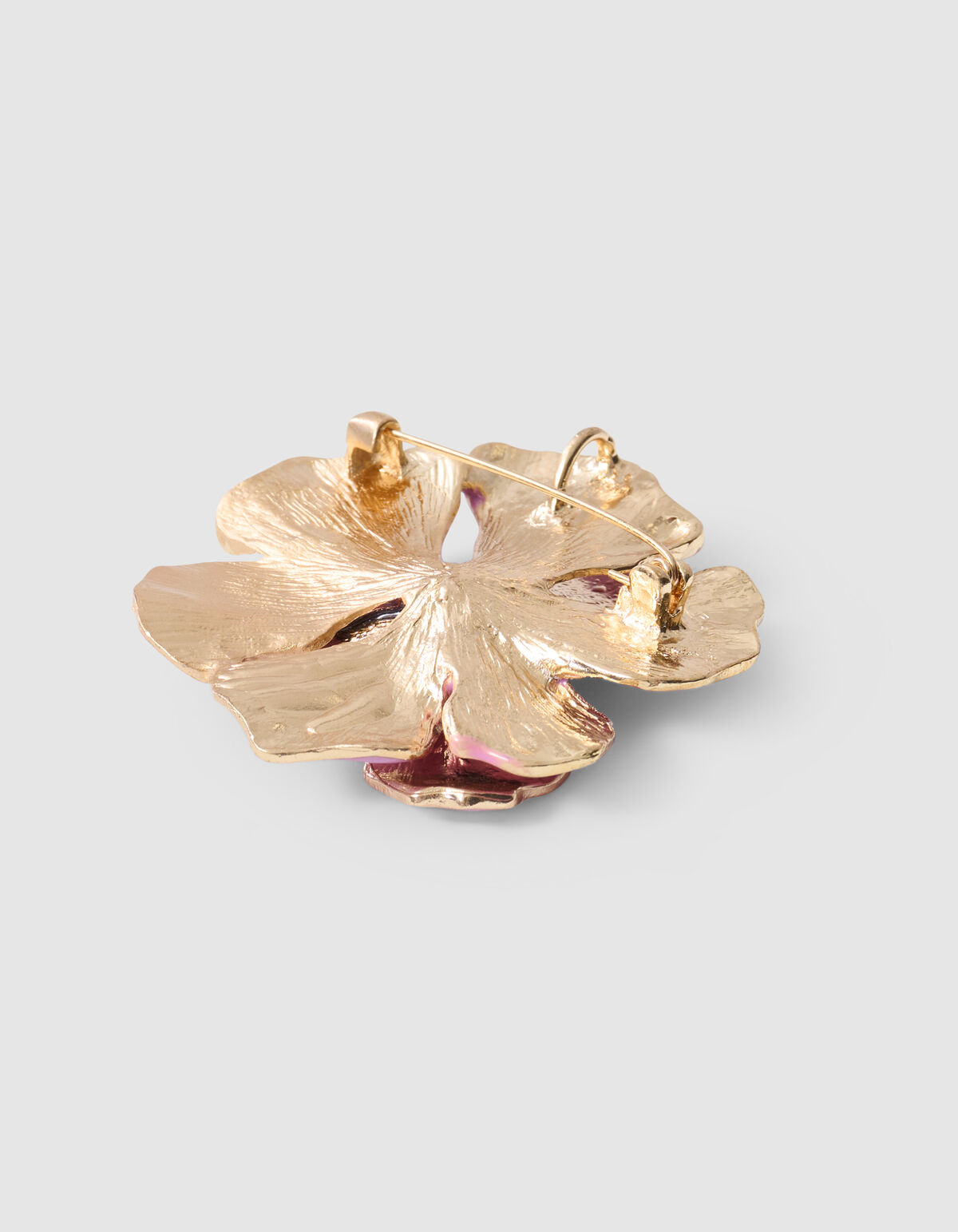 Strass Blumenbrosche Lila SHOEBY ACCESSOIRES