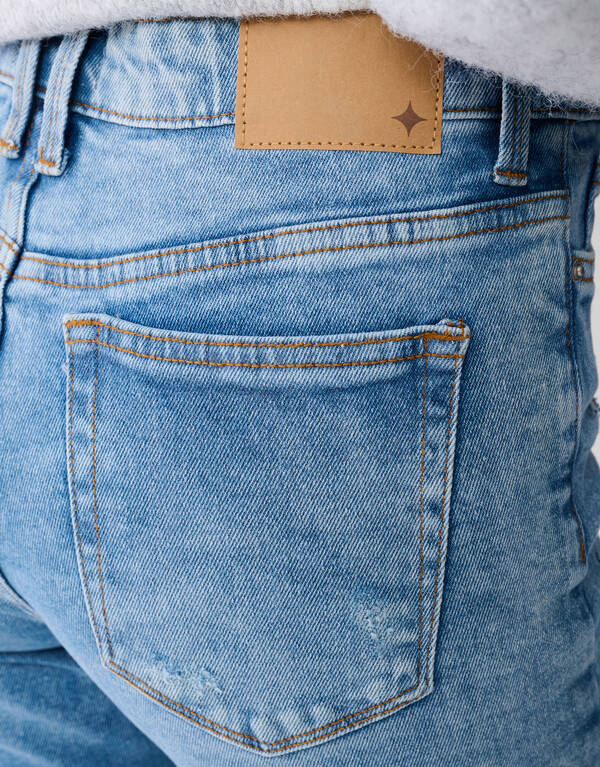 Tapered Fit Jeans Mediumstone L29 Eksept