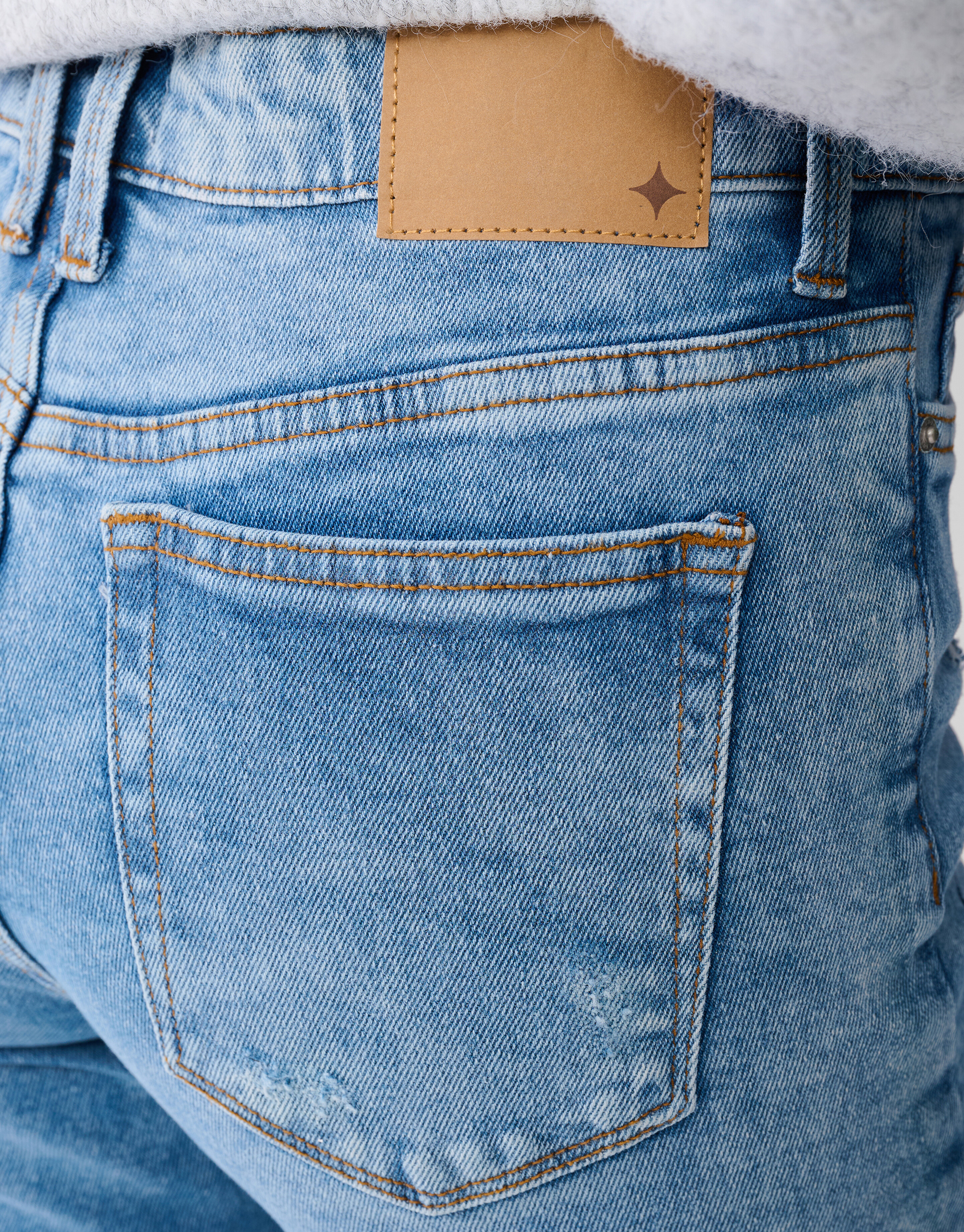 Tapered Fit Jeans Mediumstone L29 Eksept