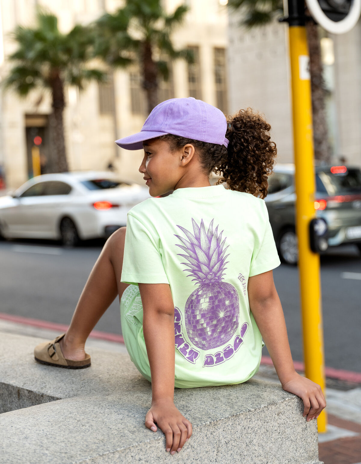 Fruit Disco Artwork T-Shirt Hellgr&uuml;n SHOEBY GIRLS