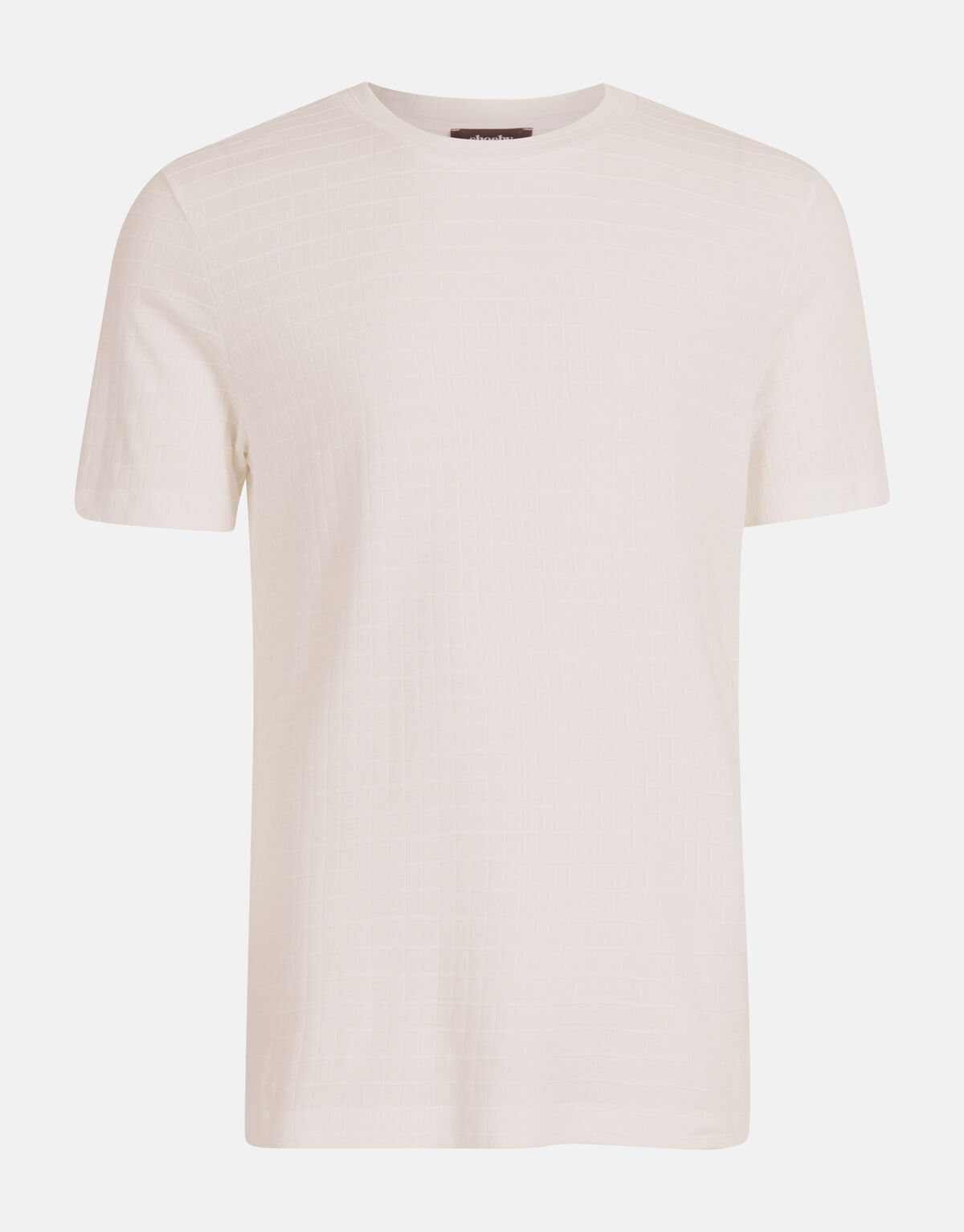 Texturiertes T-shirt Weiß SHOEBY MEN