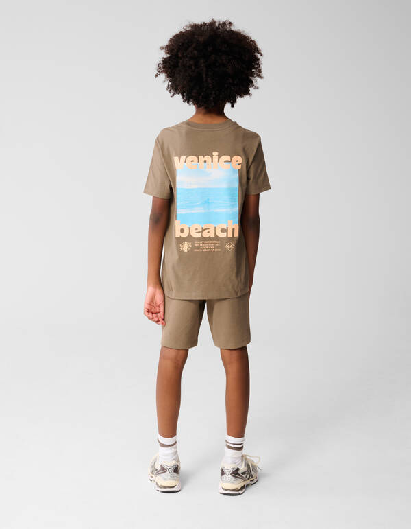 Venedig Kunstwerk T-shirt Braun SHOEBY BOYS