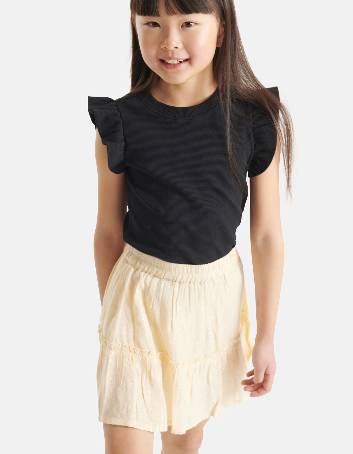 Lurex-Rock Off White SHOEBY GIRLS