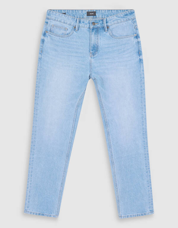 Tapered Fit Jeans Gebleicht L32 SHOEBY MEN