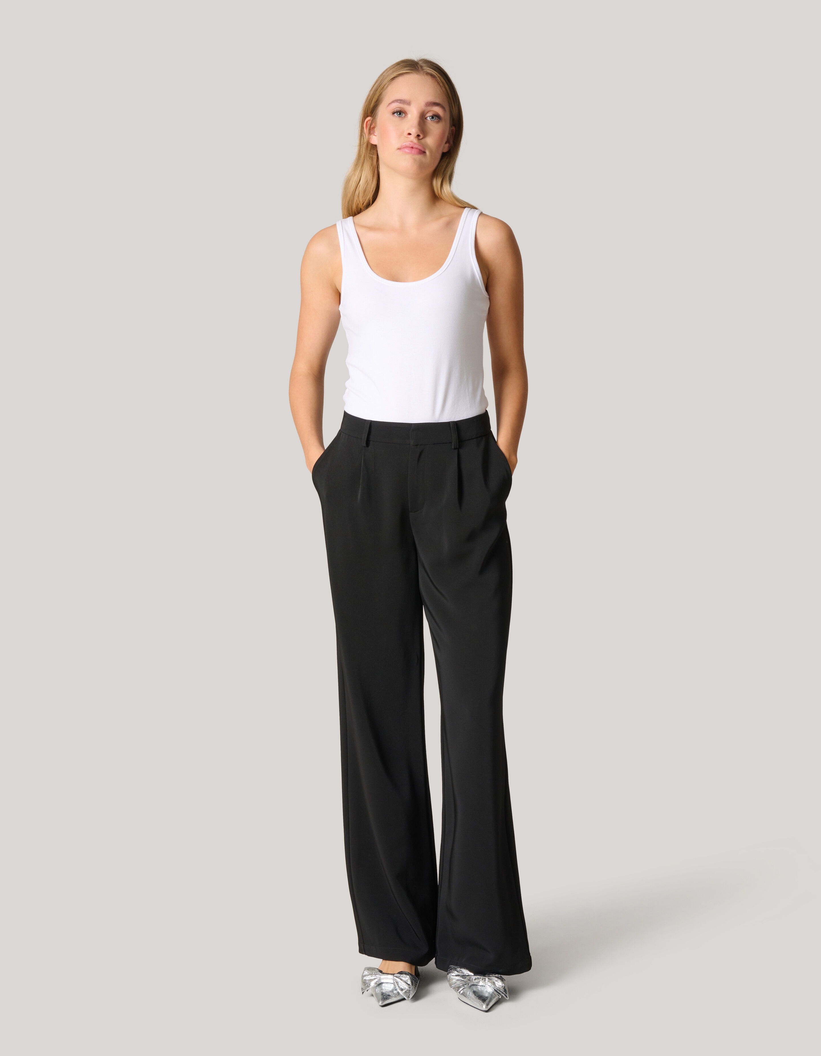 Basic Top Weiß Eksept