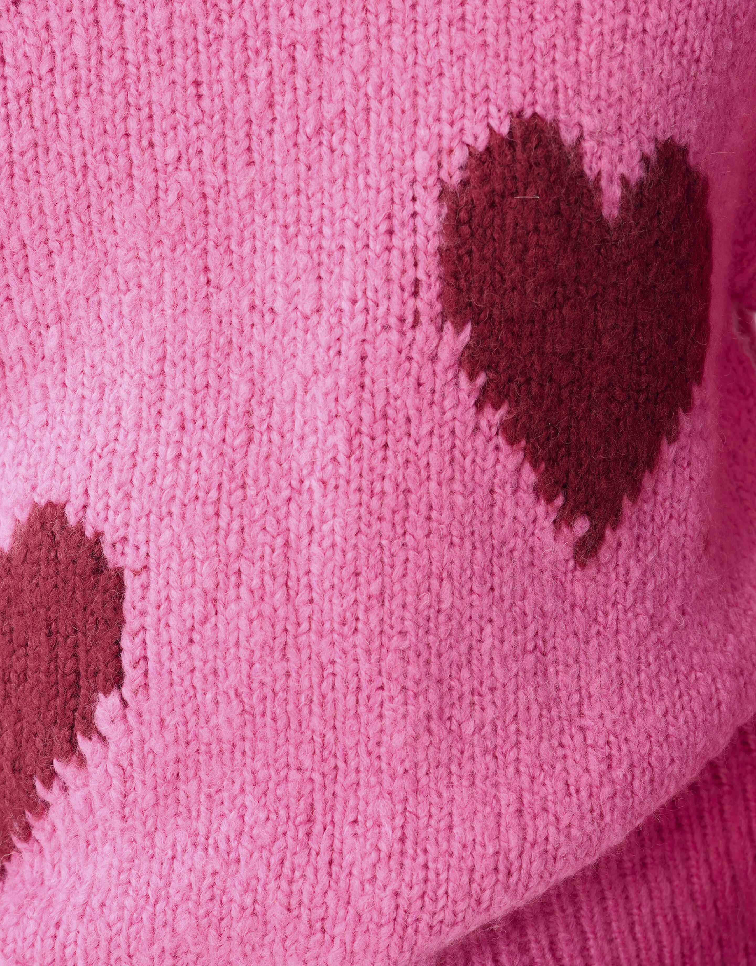 Pullover mit Herz-Artwork Rosa SHOEBY GIRLS