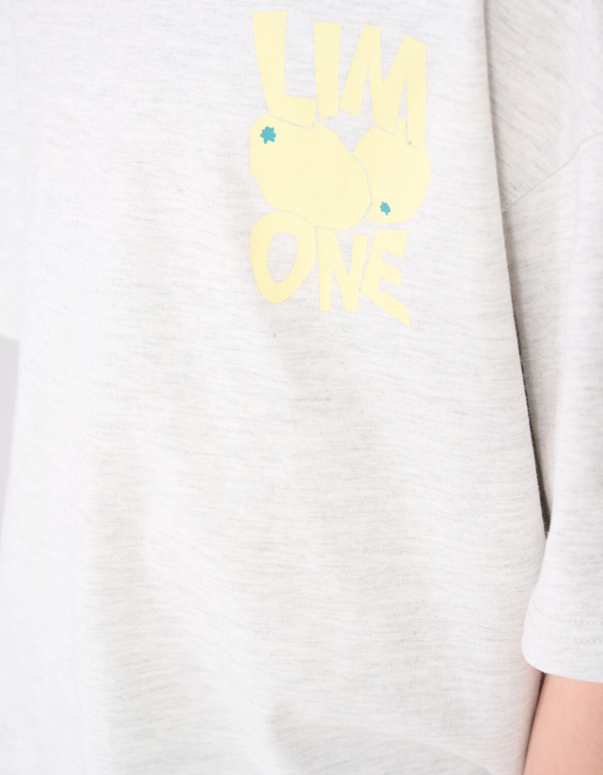 Citrus Artwork T-Shirt Hellgrau SHOEBY BOYS