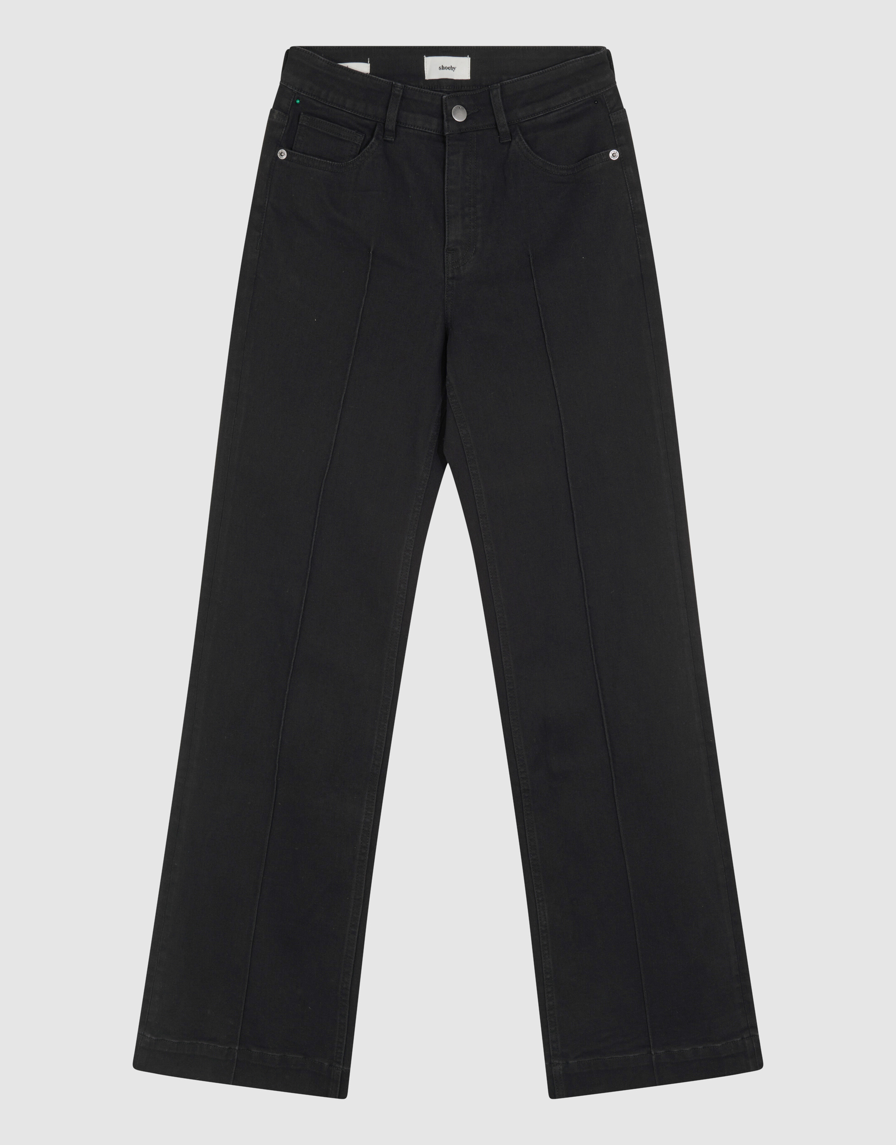 Flared Fit Jeans Schwarz SHOEBY WOMEN