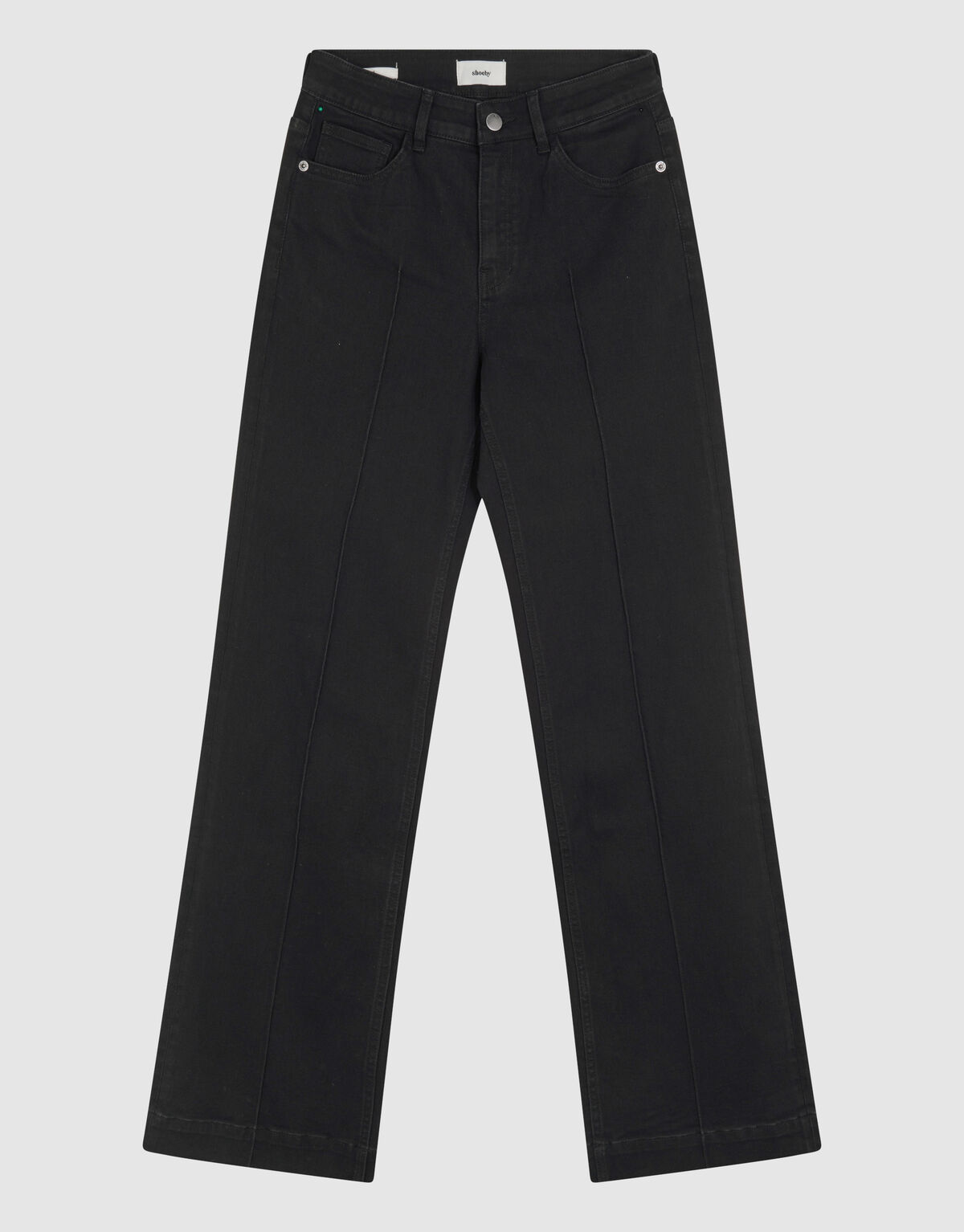 Flared Fit Jeans Schwarz SHOEBY WOMEN