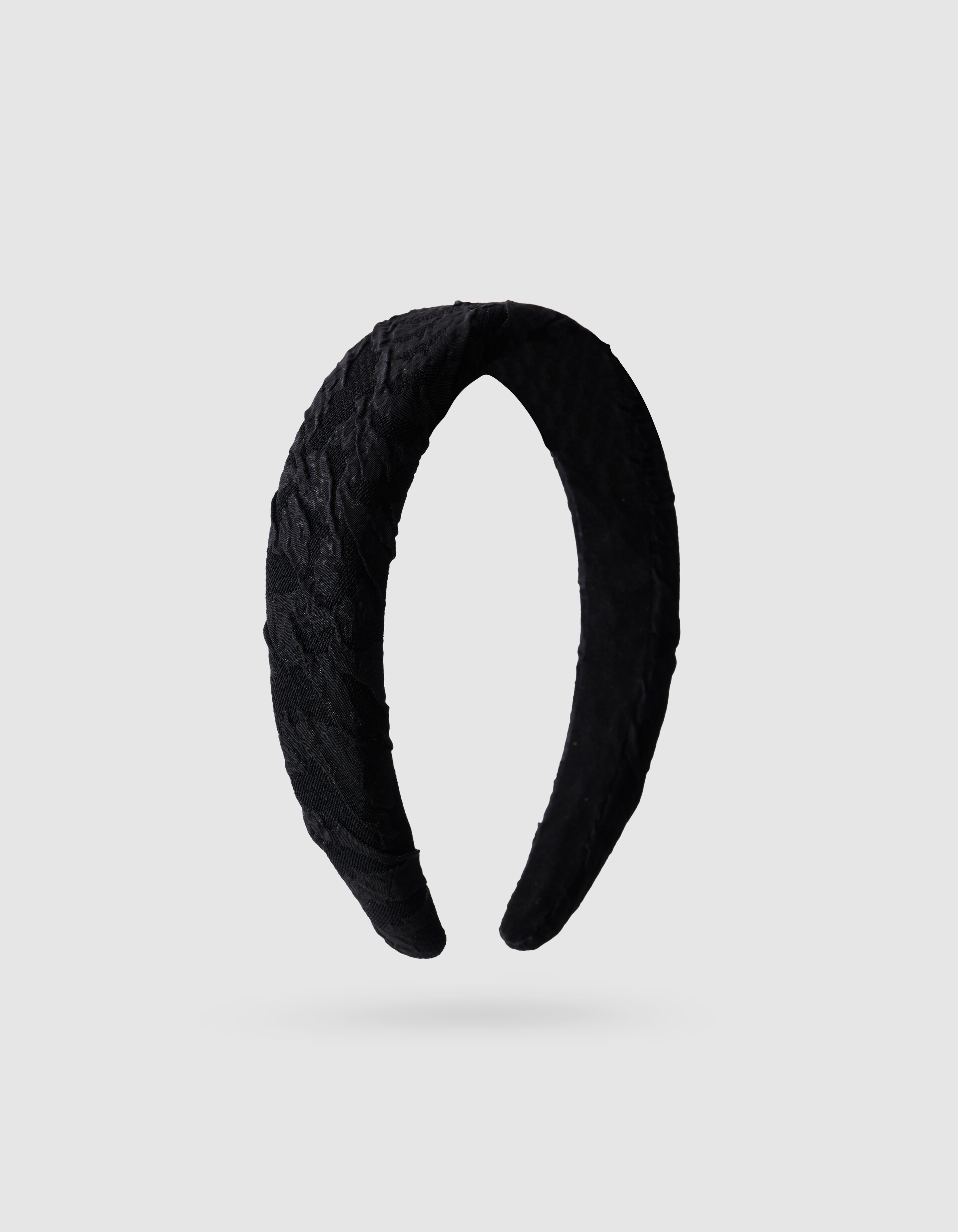 Jacquard-Haarband Schwarz SHOEBY ACCESSOIRES