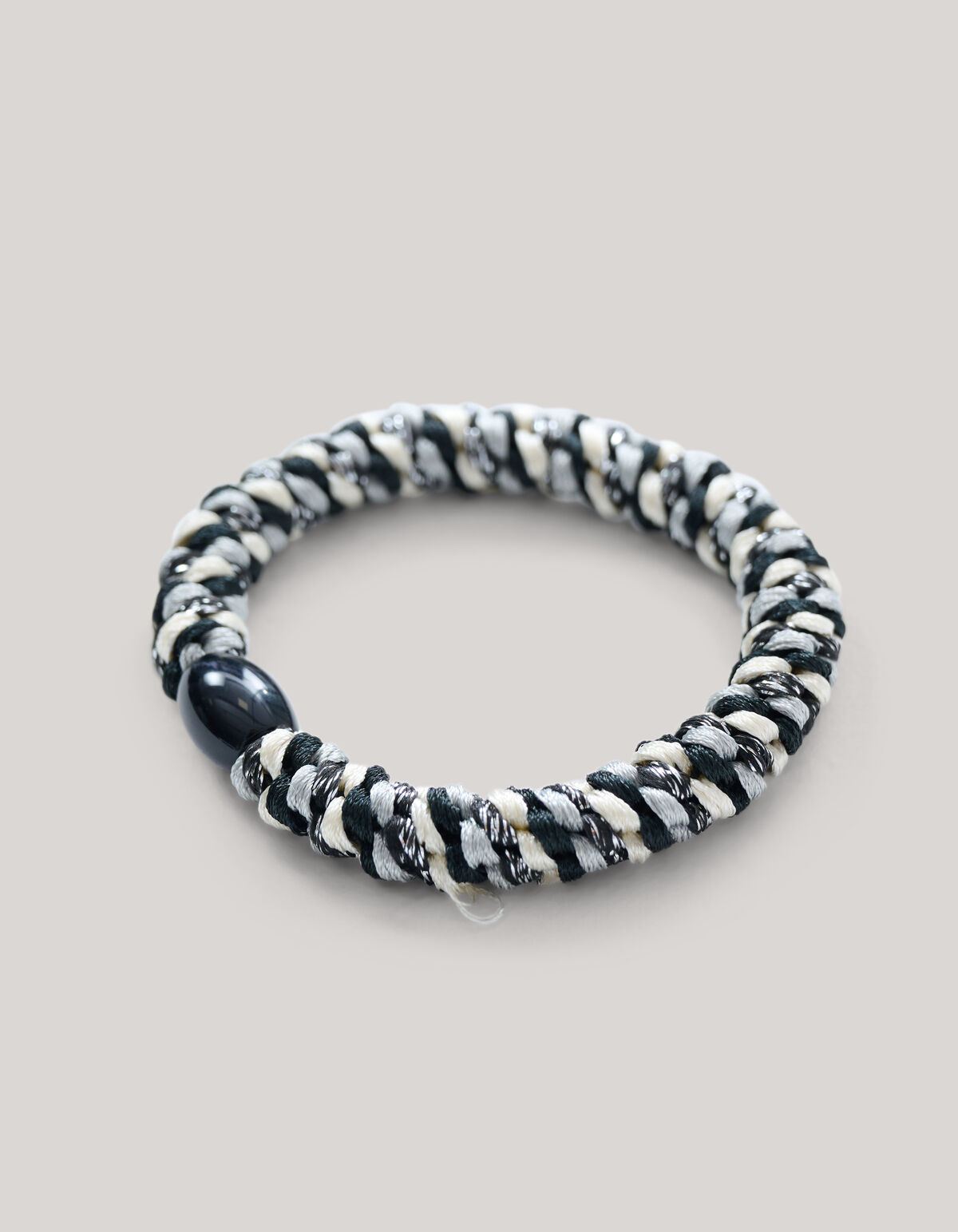 Lurex Haarelastiek Grijs Melange SHOEBY ACCESSOIRES