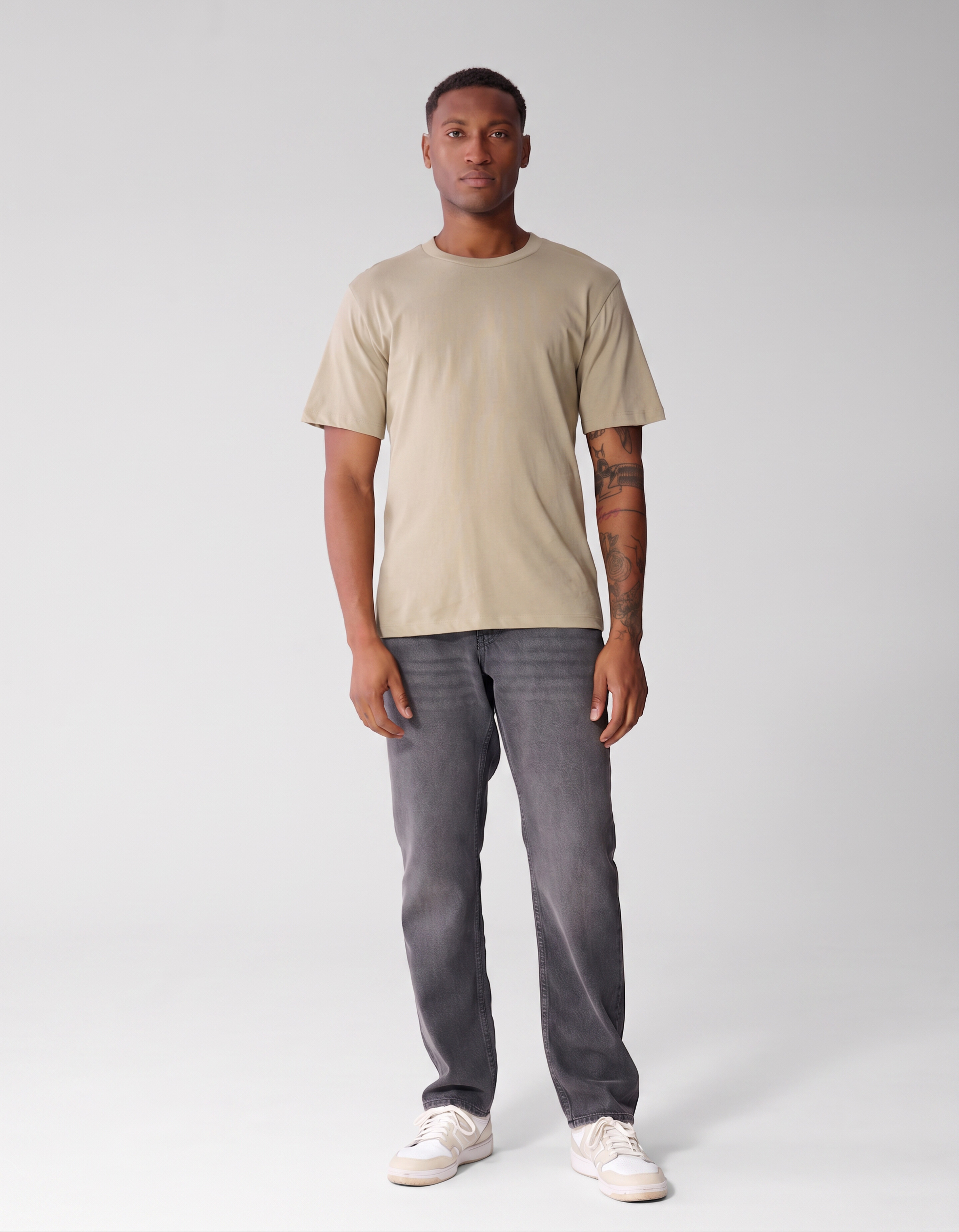 Kratzkunst T-Shirt Hellgr&uuml;n SHOEBY MEN