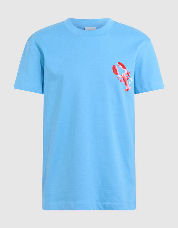 Cancer Artwork T-Shirt Hellblau SHOEBY GIRLS