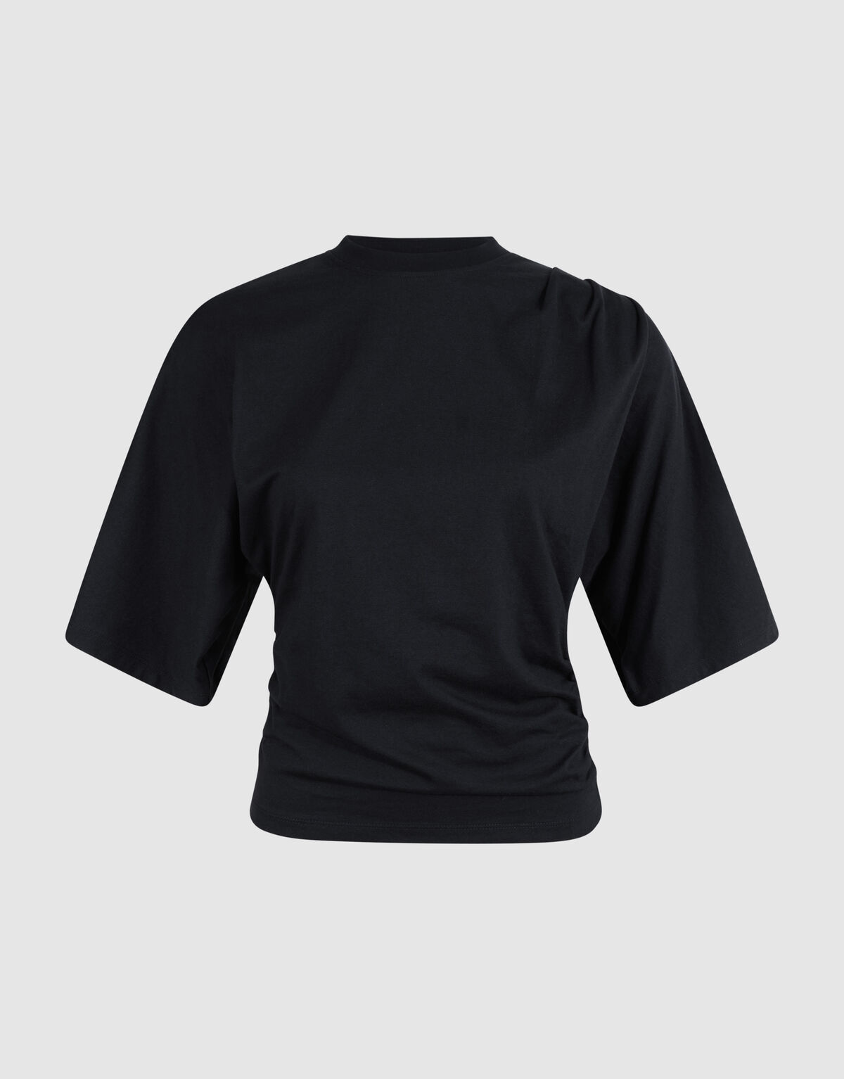 Drapiertes Top Schwarz SHOEBY WOMEN