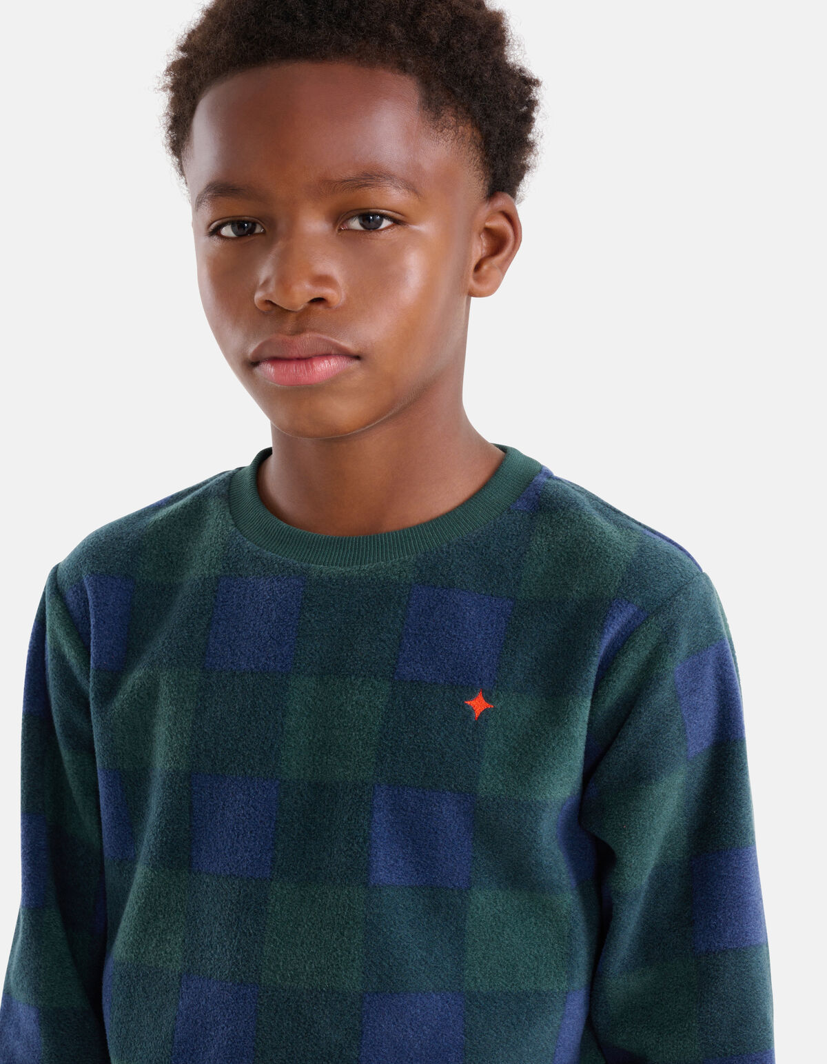 Fleecepullover Dunkelgrün SHOEBY BOYS