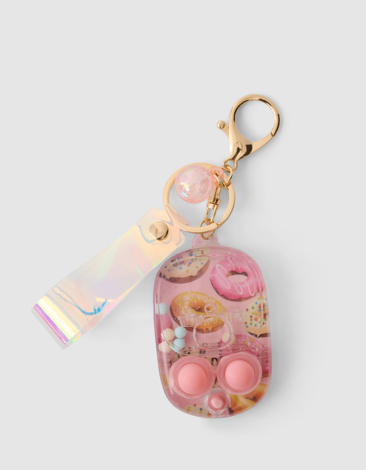 Donut Schlüsselanhänger Hellrosa SHOEBY ACCESSOIRES