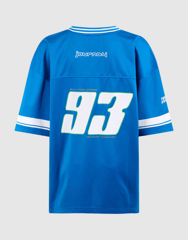 Übergrößen Sportliches T-Shirt Blau SHOEBY BOYS