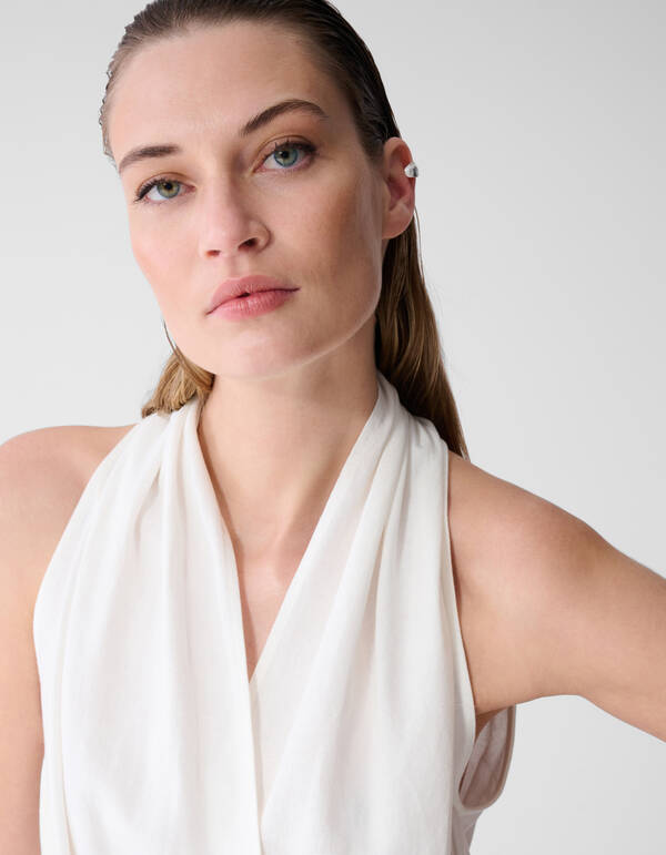 Drapiert Top Wei&szlig; Von Lonneke SHOEBY WOMEN