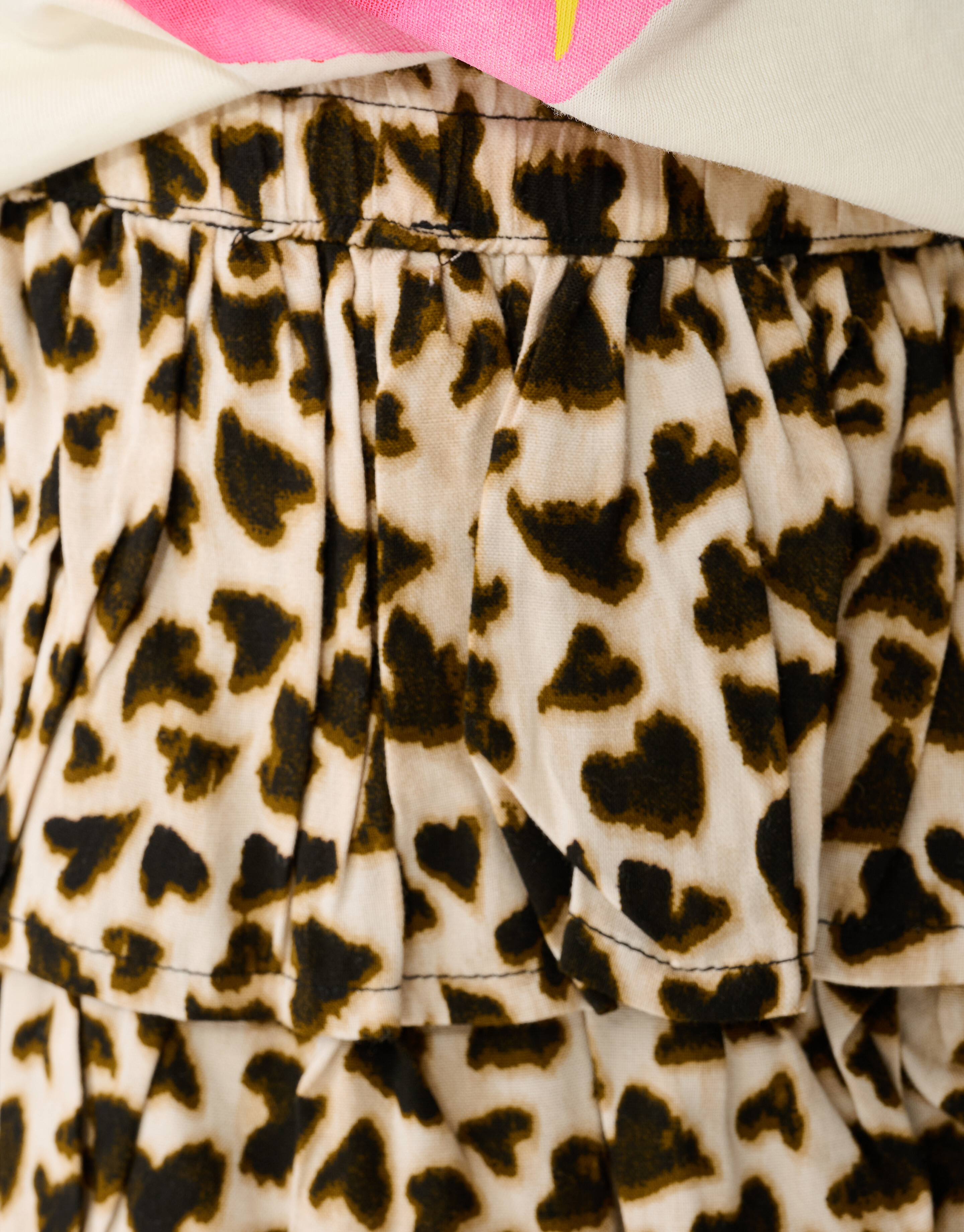 Heart Leopard Minirock Hellbraun SHOEBY GIRLS