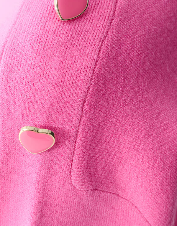 Button Pullover Rosa SHOEBY GIRLS