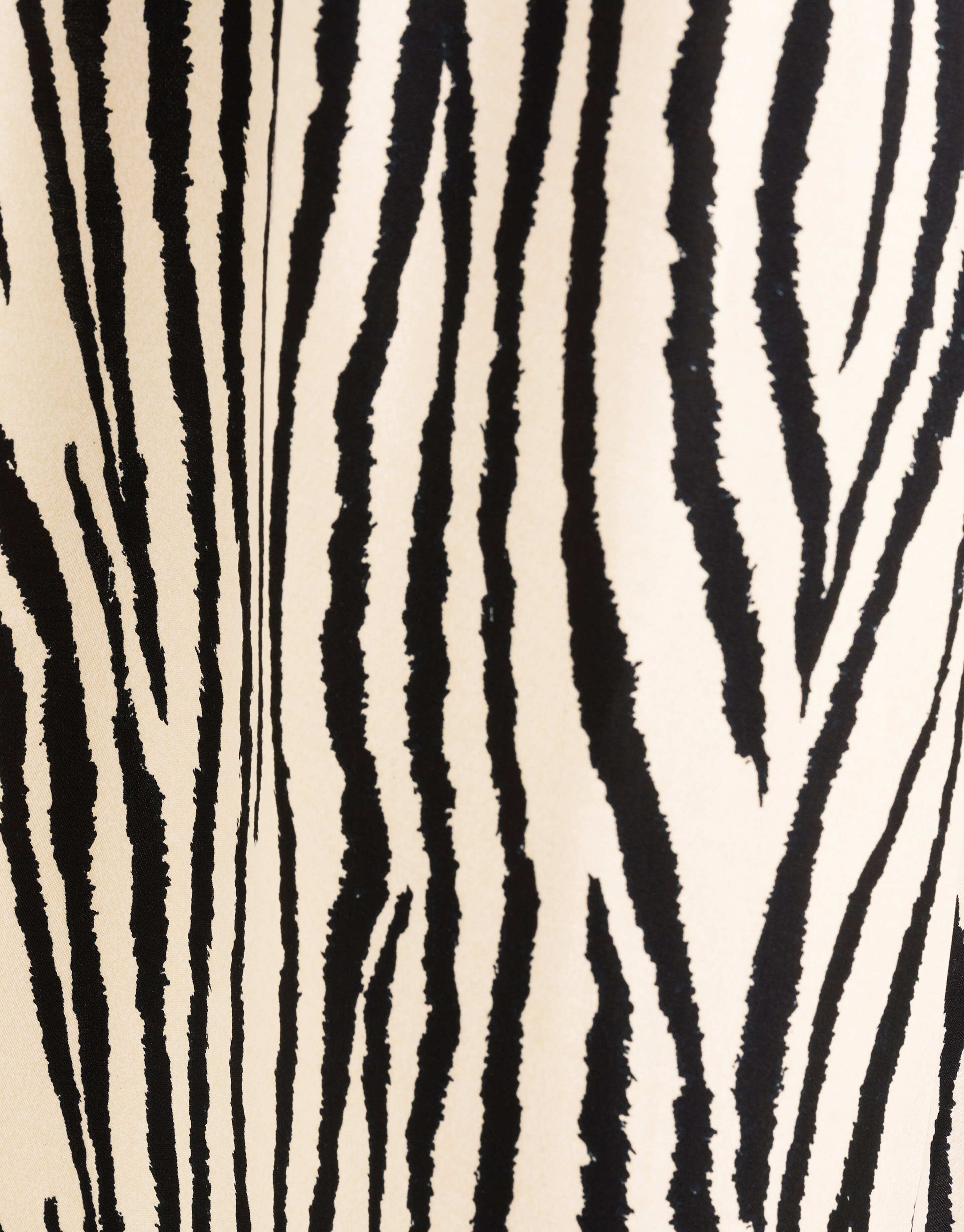 Zebra bedruckter Rock Schwarz/Weiß SHOEBY WOMEN