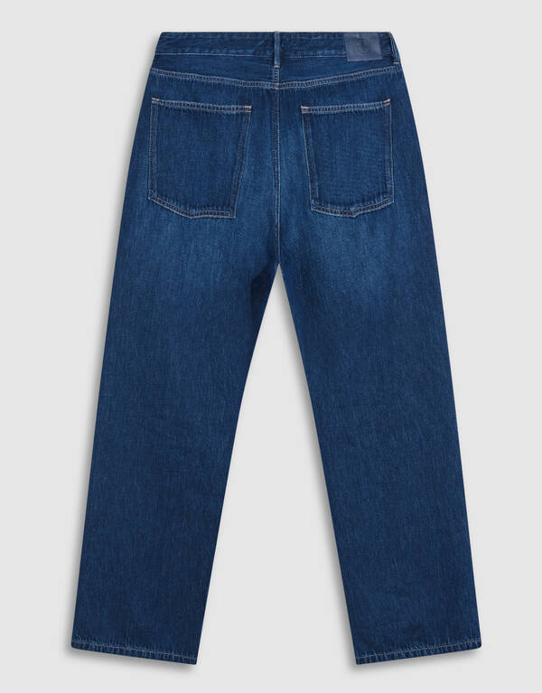 Relaxed Fit Jeans Dunkelblau SHOEBY MEN