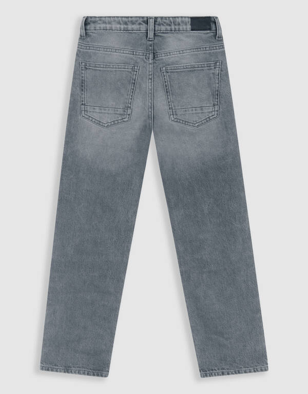 Straight Fit Jeans Grau SHOEBY BOYS