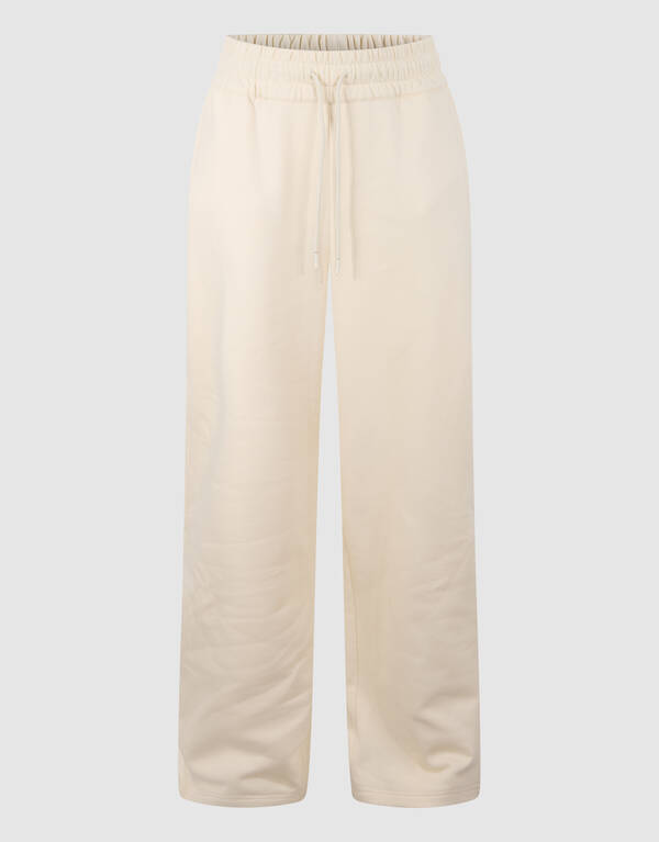 Weit geschnittene Jogginghose in gebrochenem Wei&szlig; SHOEBY WOMEN