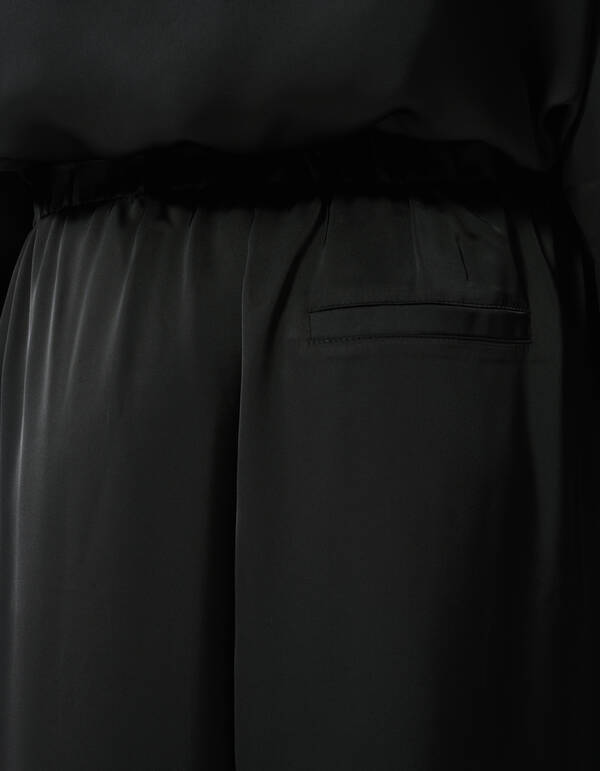 Satinhose Schwarz SHOEBY WOMEN
