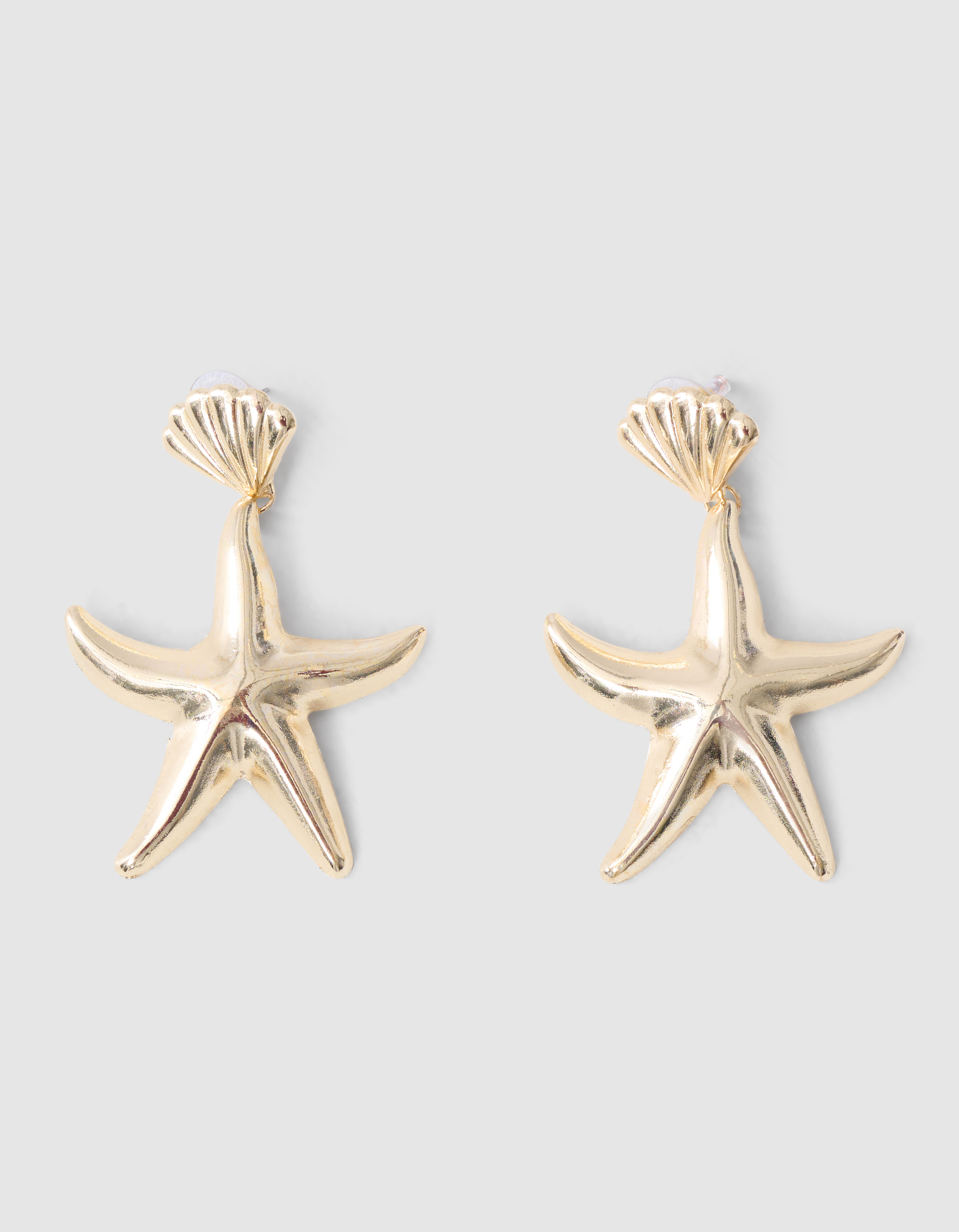 Seestern-Ohrringe Gold SHOEBY ACCESSOIRES